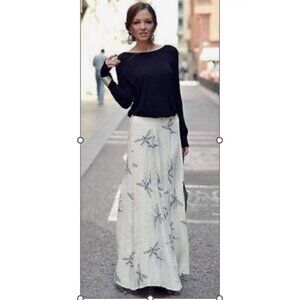 Zara Woman M Dragonfly skirt